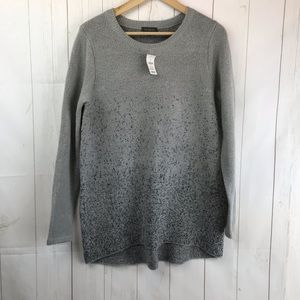 The Limited Gray Sparkly Sweater Size M NWT